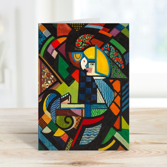 Carte Fille dans un rocher | Henry Lyman Saÿen (Créateur téléchargé)