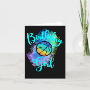Carte Fille de basket-ball