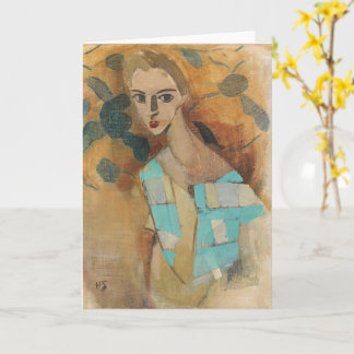 Carte Fille de Eydtkuhne, H.Schjerfbeck