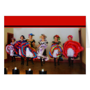 Carte fille de la salle de danse