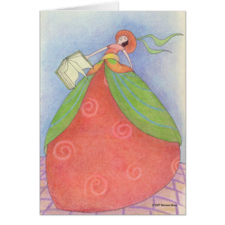 Carte fille de livre
