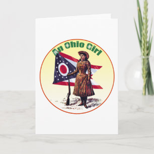 Carte Fille de l'Ohio, Annie Oakley