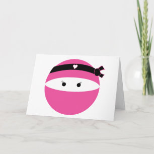 Carte Fille de Ninja