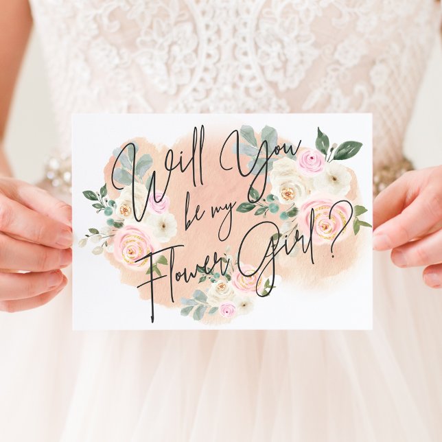 Carte fille Fleur V2 Florale Dreamy (Créateur téléchargé)