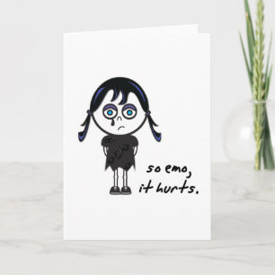 Carte fille si emo