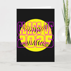 Carte Filles Cl de 2025 Joueuse de softball