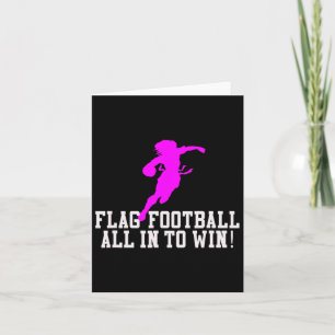 Carte Filles Drapeau Football Pour Enfants Jeunes Ou Fem