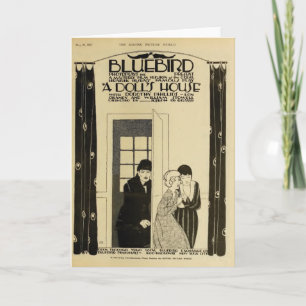 Carte Film silencieux d'annonce d'exposant de Lon Chaney