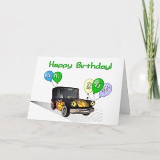 Carte Fils 40e anniversaire