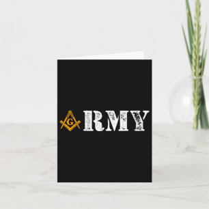 Carte Fils de maçons de l'armée jour J Maçonnique Jour d