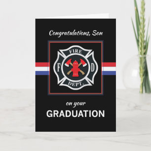 Carte Fils, Département de Feu Academy Graduation Noir