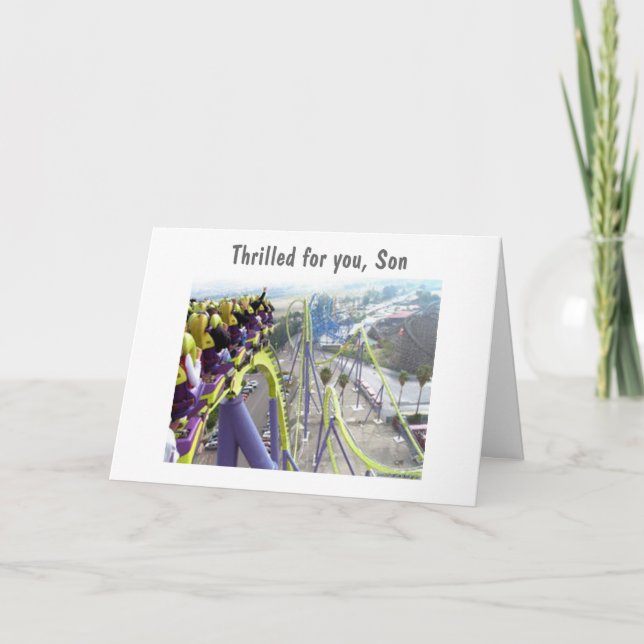 CARTE FILS DIPLÔMÉS - D'UN SEUL PARENT (Devant)