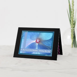 Carte Fils et Belle-Fille - Félicitations de Mariage