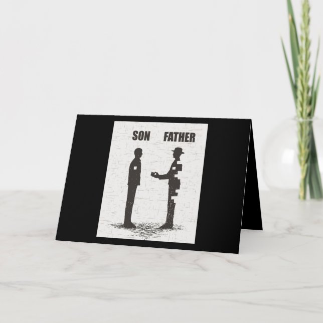 Carte Fils Et Père (Devant)