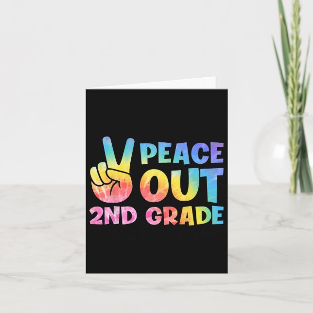 Carte Fin 2E Année 2024 Diplômé Bonne Dernière Journée D (Devant)