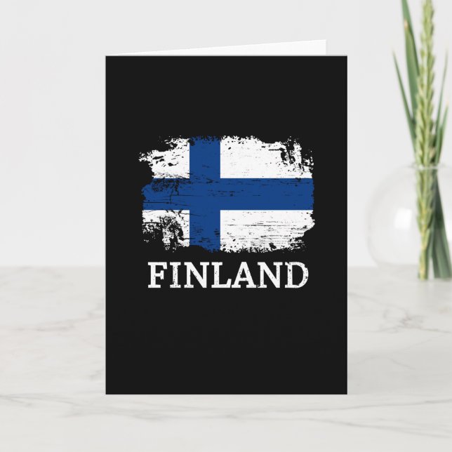 Carte Finlande (Devant)