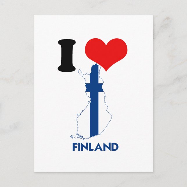 CARTE FINLANDE (Devant)