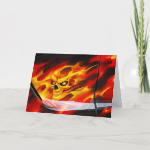 Carte Fire skull