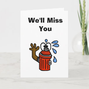 Carte Fireman Retirement CardPersonnalisez-Le!