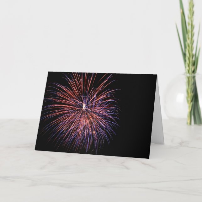 Carte Fireworks (Devant)