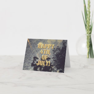 Carte Fireworks 19 4 juillet