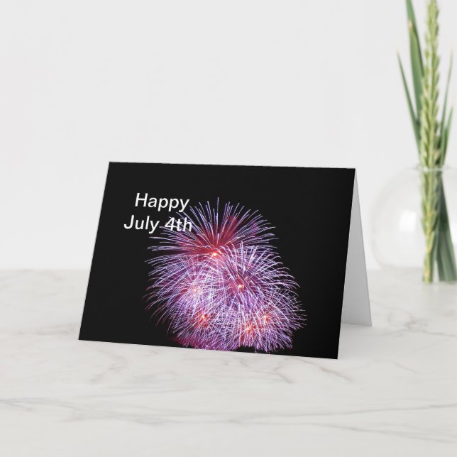 Carte Fireworks 6 juillet 4 (Devant)