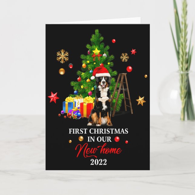 Carte First Christmas In Our New Home Xmas Gift For Hava (Devant)