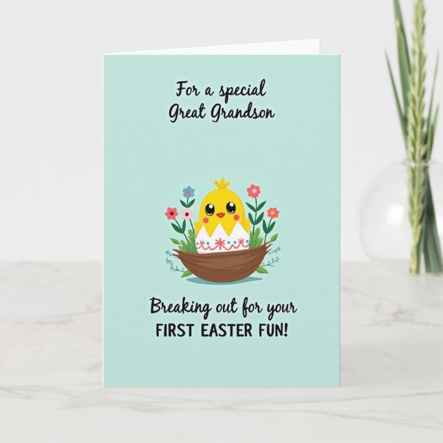Carte First Easter Fun Special Card (Devant)
