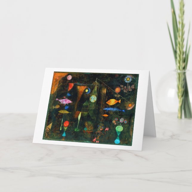 Carte Fish Magic, Paul Klee (Devant)