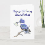 Carte Fishing Grandfather  Birthday Humor The Kingfisher<br><div class="desc">Know an avid fisherman in your life,  this is the perfect gift   Funny Birthday card for the Grandfather who loves fishing and is the Kingfisher in your family,  or a sarcastic one for the Grandfather who  couldn't catch a shoe</div>