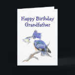 Carte Fishing Grandfather  Birthday Humor The Kingfisher<br><div class="desc">Know an avid fisherman in your life,  this is the perfect gift   Funny Birthday card for the Grandfather who loves fishing and is the Kingfisher in your family,  or a sarcastic one for the Grandfather who  couldn't catch a shoe</div>