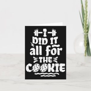 Carte Fitness amusant entraînement Gym Poids Levant Body