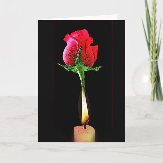 Carte Flame Heart par Gregory Gallo (Devant)