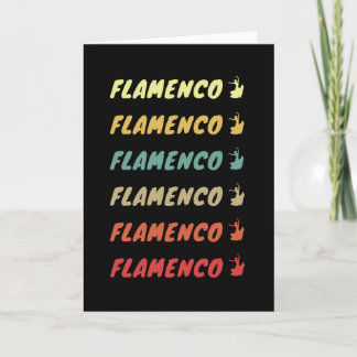 Carte Flamenco Flamenco Flamenco...