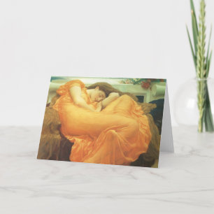 Carte Flaming June par Lord Frederic Leighton