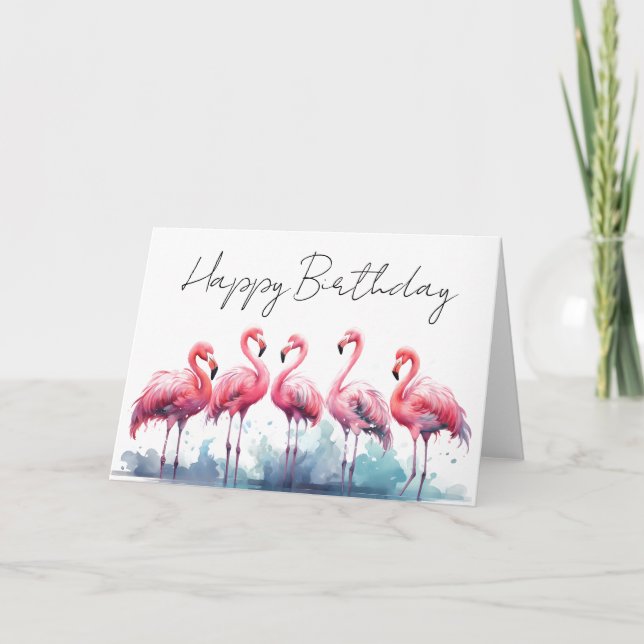 Carte Flamingo (Devant)