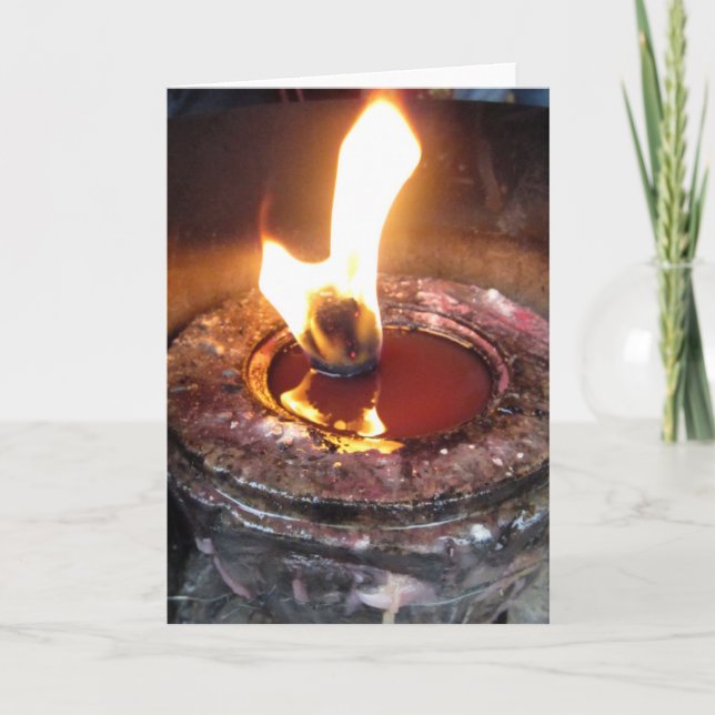 Carte flamme (Devant)