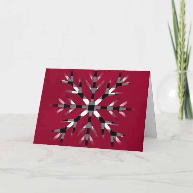 Carte Flamme de neige du pôle Nord, plaid de buffle (Devant)