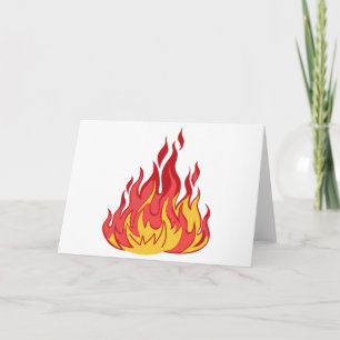 Carte Flammes d'incendie