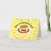 Flantastico mignonne et drôle Flan moustache Anniv