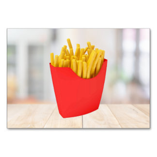 Carte flashcard d'étiquetage ABA Fries France | Ca
