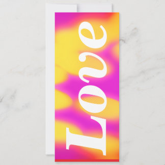 Carte Flat Valentines day card.