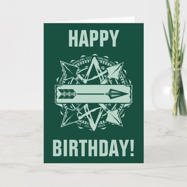 Carte Flèche | Insigne de flèche de la ville de Starling (Devant)