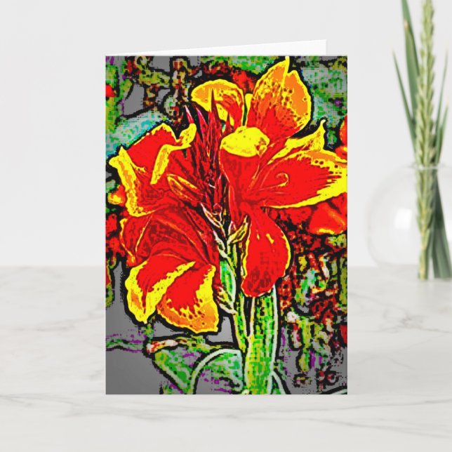 Carte Fleur 8 (Devant)