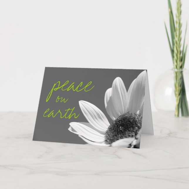 Carte Fleur au soleil (carte de B&W) (Devant)