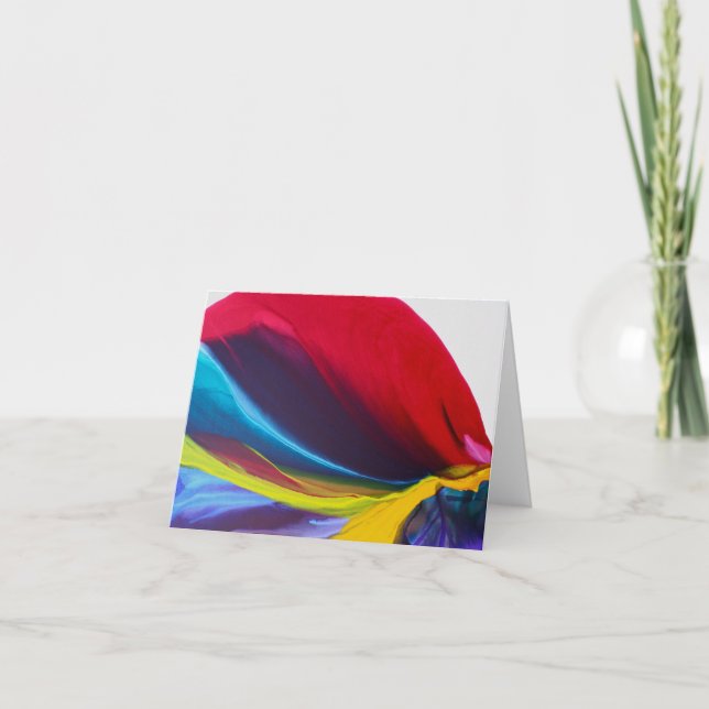 Carte Fleur Blue note cards (Devant)