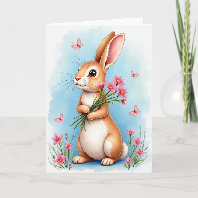 Carte Fleur d'Ami de la Forêt (Devant)
