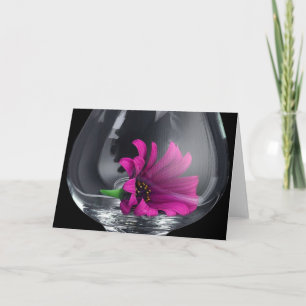 Carte Fleur dans Vase