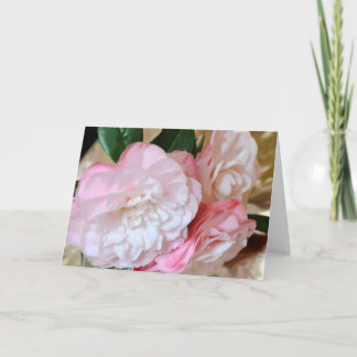 Carte Fleur de Camellia