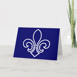 Carte Fleur de Lis